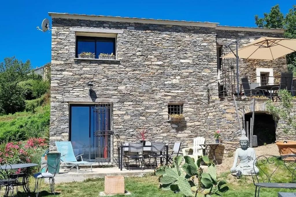 Domaine Colonna-Santini, Gite Piscine, Sauna, Spa Porri Eksteriør bilde